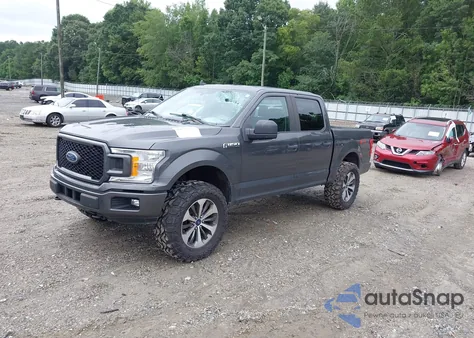 2020 Ford F-150 Xl из США, поврежденный, VIN 1FTEW1E4XLKD02121